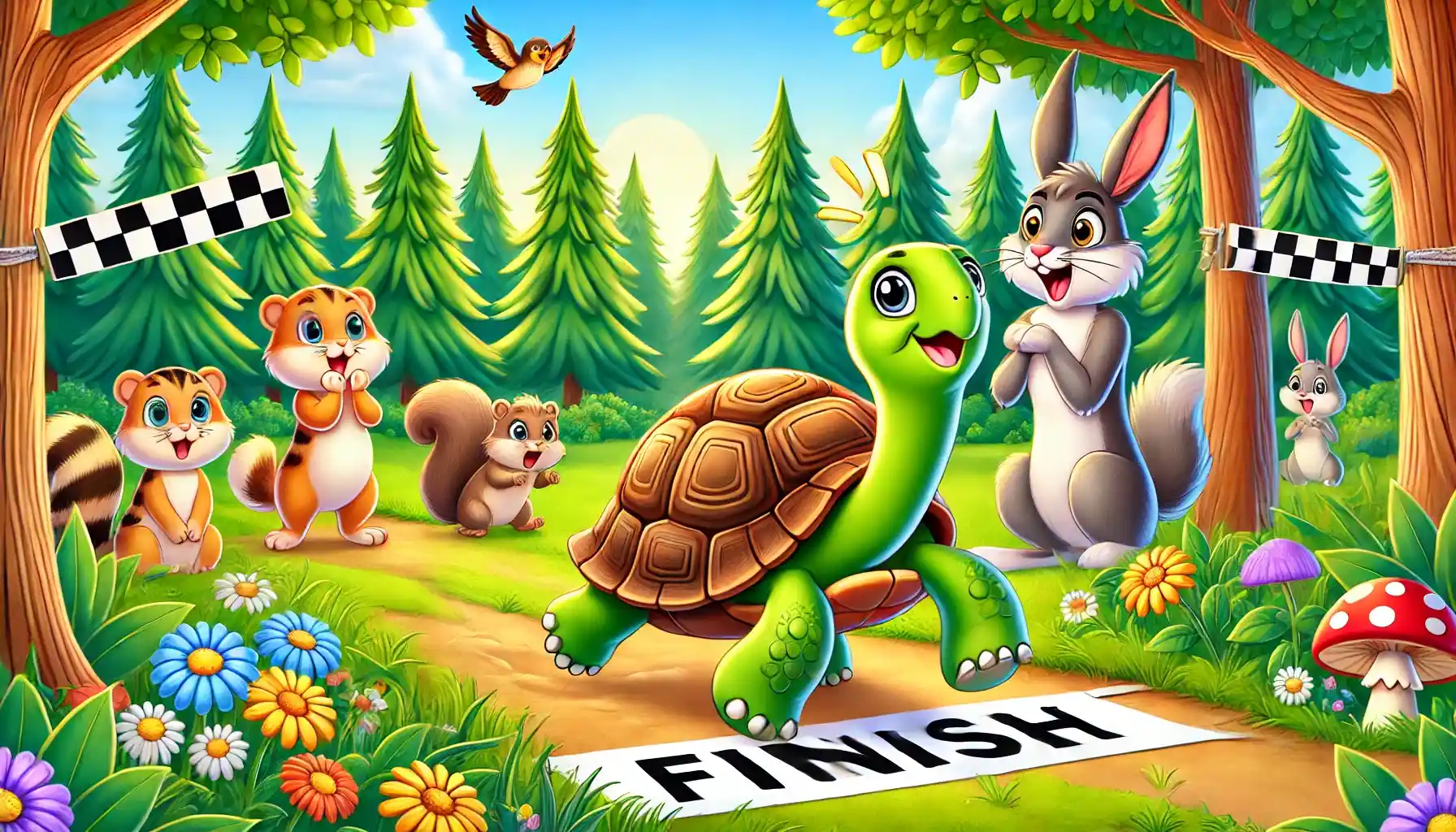 The Hare And The Tortoise Story