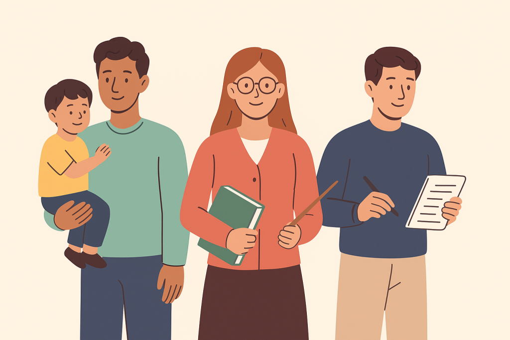 About Us - Parents, Teachers, Storytellers